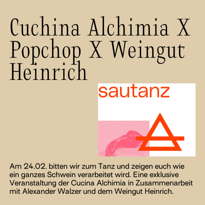 Event-Tipp: Cuchina Alchimia X Popchop X Weingut Heinrich