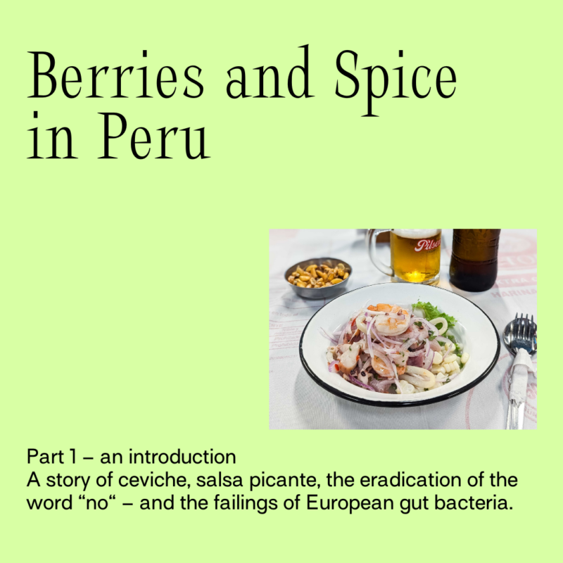 Berries and Spice in Peru