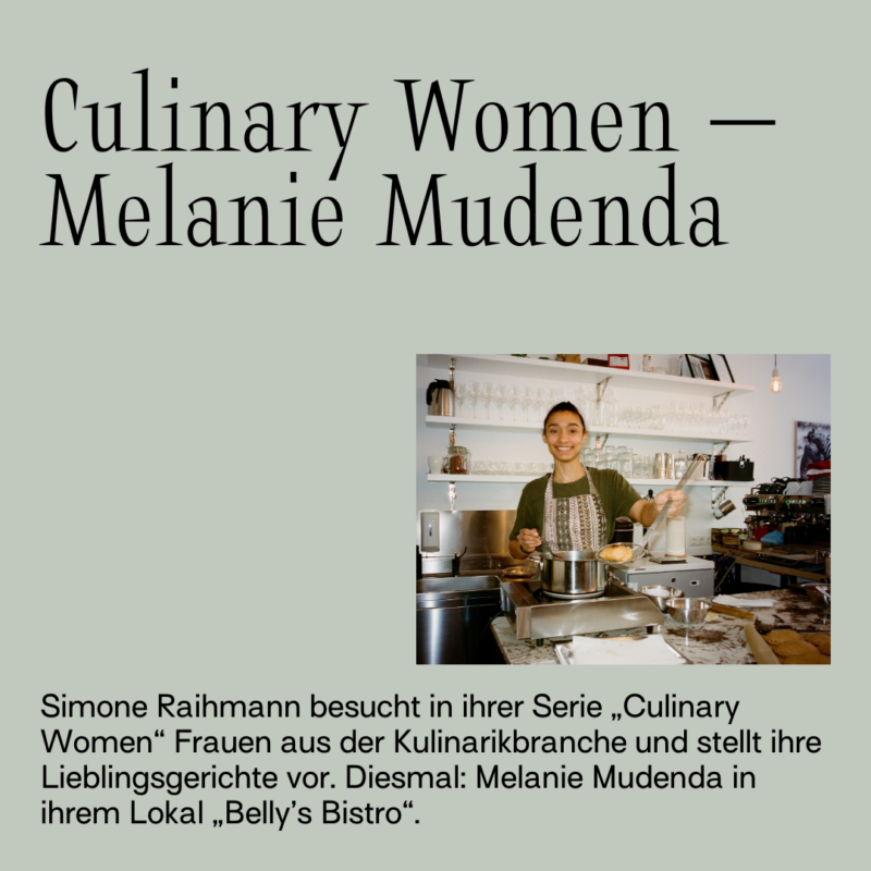 Culinary Women – Melanie Mudenda