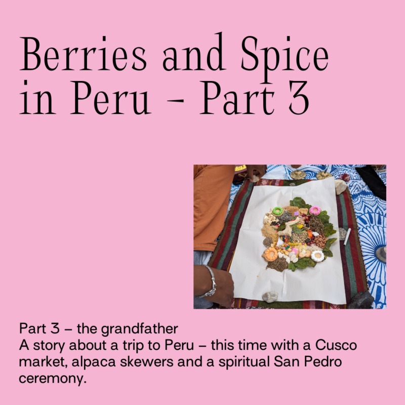 Berries and Spice in Peru – Part 3 – The Grandfather