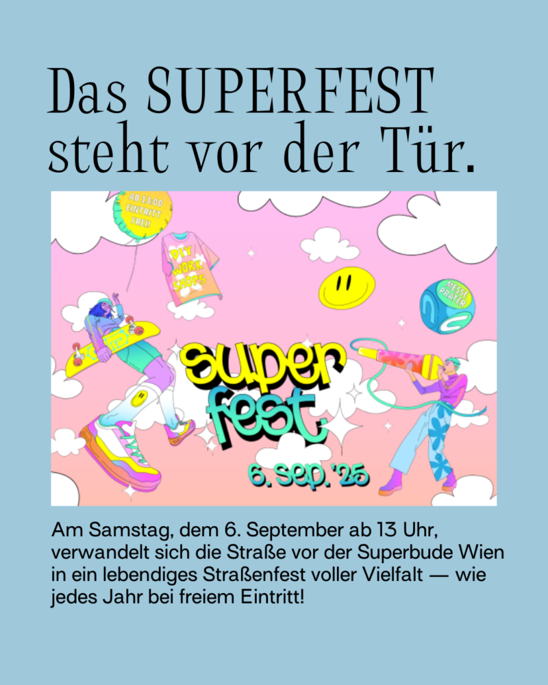 Das SUPERFEST steht vor der Tür.