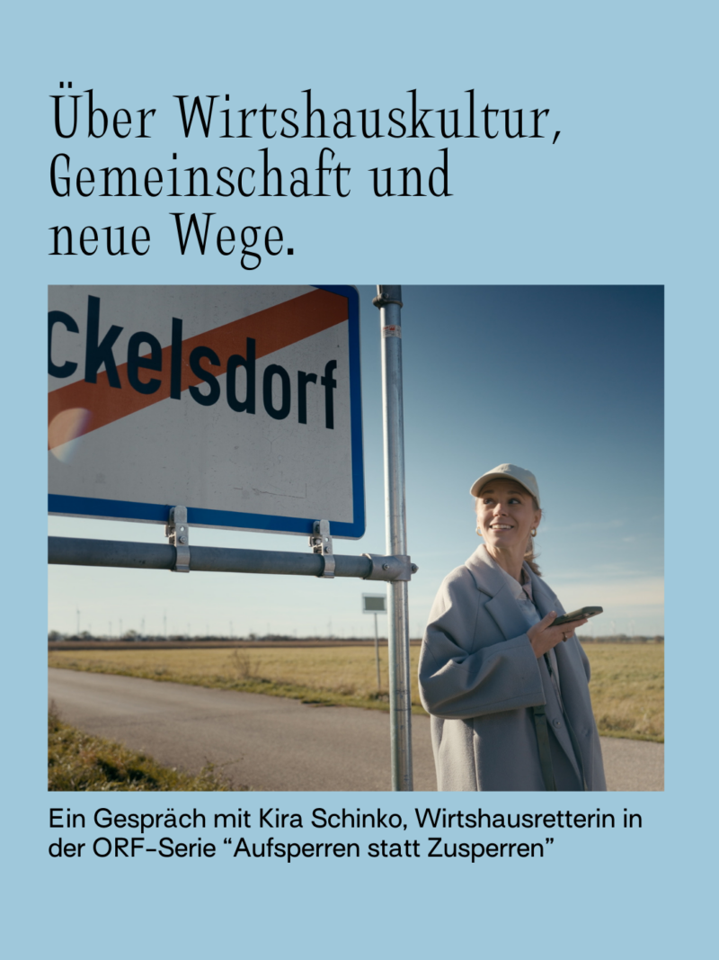 Über Wirtshauskultur, Gemeinschaft und neue Wege
